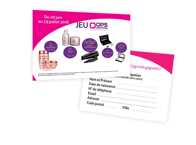 Bulletin de participation concours