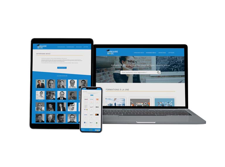 Mockup Annuaire Mooc